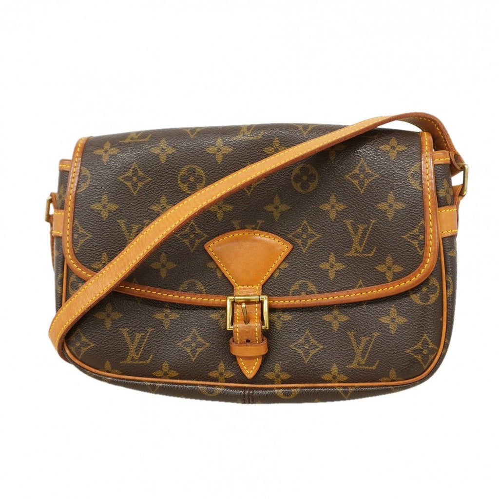Louis Vuitton Shoulder Bag Monogram Sologne Brown