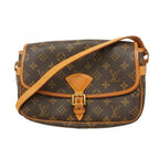 Louis Vuitton Shoulder Bag Monogram Sologne Brown
