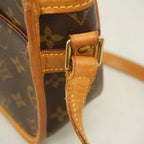 Louis Vuitton Shoulder Bag Monogram Sologne Brown — view 7