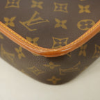 Louis Vuitton Shoulder Bag Monogram Sologne Brown — view 8