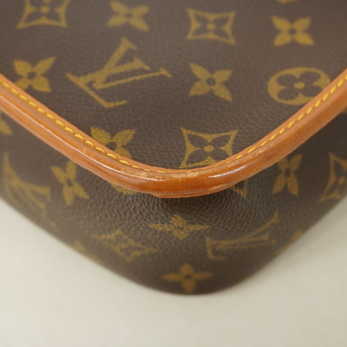 Louis Vuitton Shoulder Bag Monogram Sologne Brown — view 8