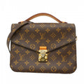 Louis Vuitton Handbag Monogram Pochette Metis MM Brown 2-Way
