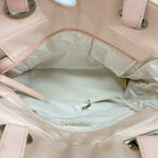 Chanel Tote Paris Biarritz Canvas Pink Silver — view 4