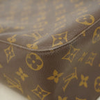 Louis Vuitton Shoulder Bag Monogram Looping GM Brown — view 9