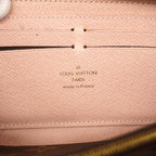 Louis Vuitton Wallet Monogram Portefeuille Clemence Brown Rose Velours — view 4