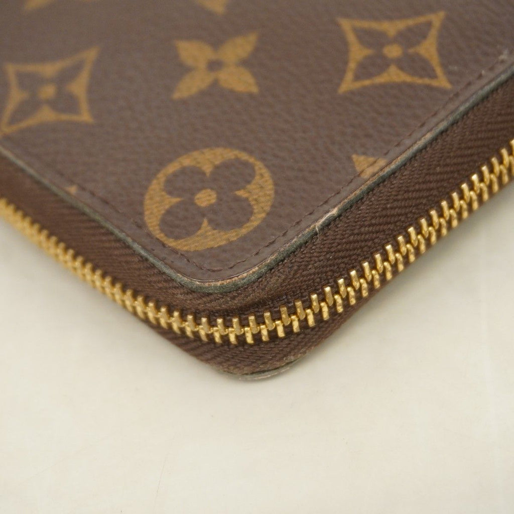 Louis Vuitton Wallet Monogram Portefeuille Clemence Brown Rose Velours — view 6