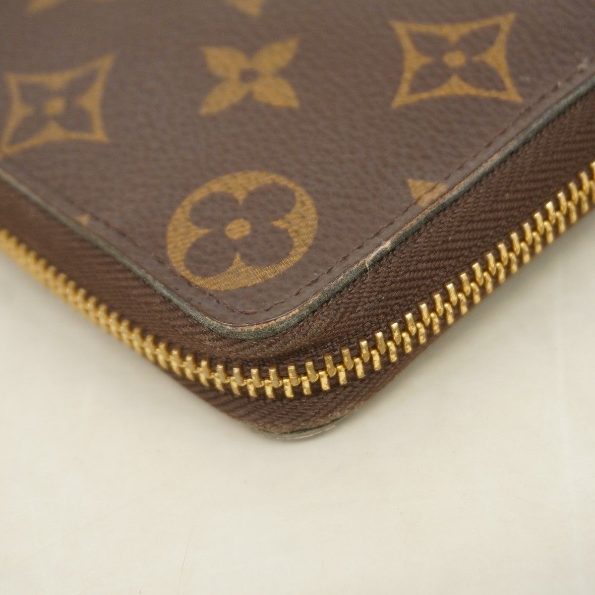 Louis Vuitton Wallet Monogram Portefeuille Clemence Brown Rose Velours — view 6