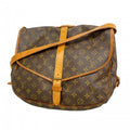 Louis Vuitton Shoulder Bag Monogram Saumur 35 Brown