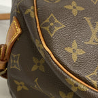 Louis Vuitton Shoulder Bag Monogram Saumur 35 Brown — view 6