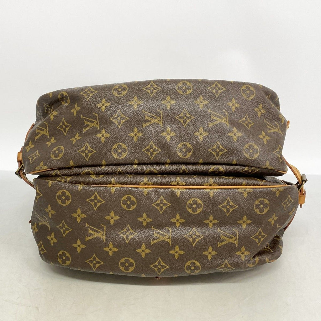 Louis Vuitton Shoulder Bag Monogram Saumur 35 Brown — view 3