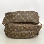 Louis Vuitton Shoulder Bag Monogram Saumur 35 Brown — view 3