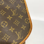 Louis Vuitton Shoulder Bag Monogram Saumur 35 Brown — view 9