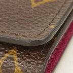 Louis Vuitton Key Case Monogram Multicles 4 Brown Fuchsia Key Holder — view 7