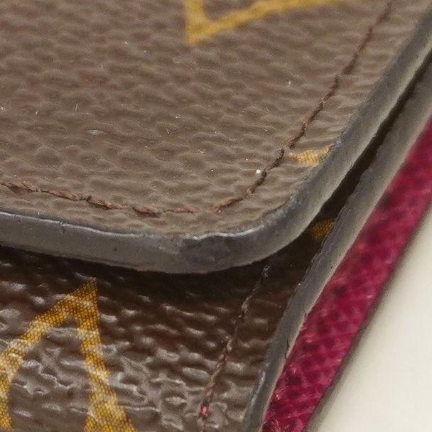 Louis Vuitton Key Case Monogram Multicles 4 Brown Fuchsia Key Holder — view 7