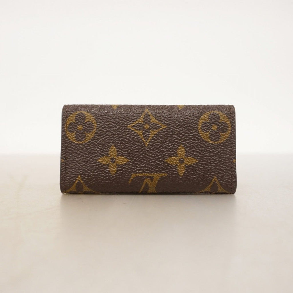 Louis Vuitton Key Case Monogram Multicles 4 Brown Fuchsia Key Holder — view 8
