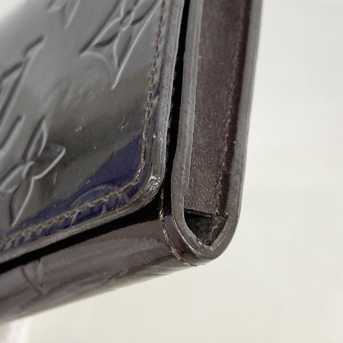 Louis Vuitton Card Case Vernis Business Holder Amaranto — view 5