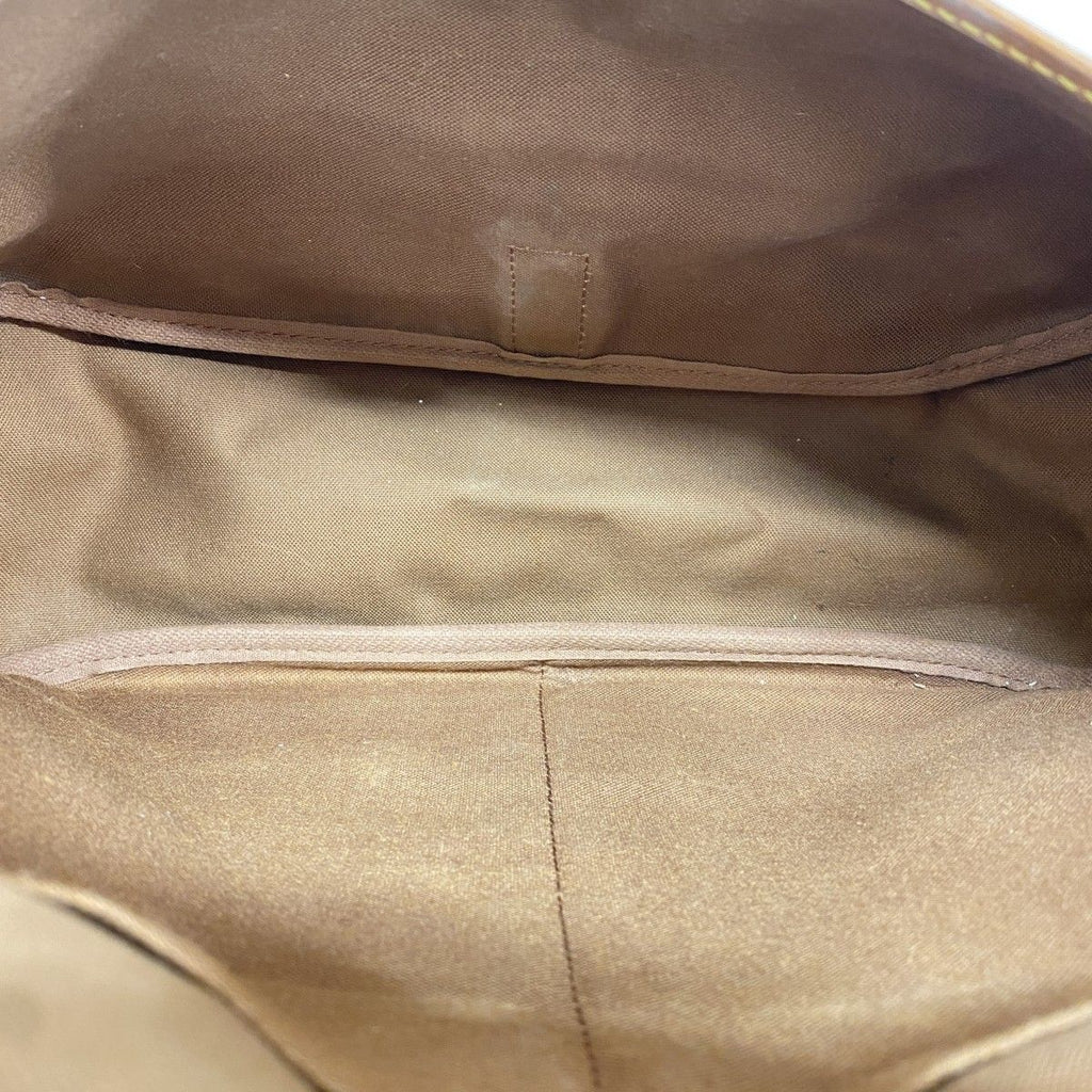 Louis Vuitton Shoulder Bag Monogram Saumur 35 Brown — view 4