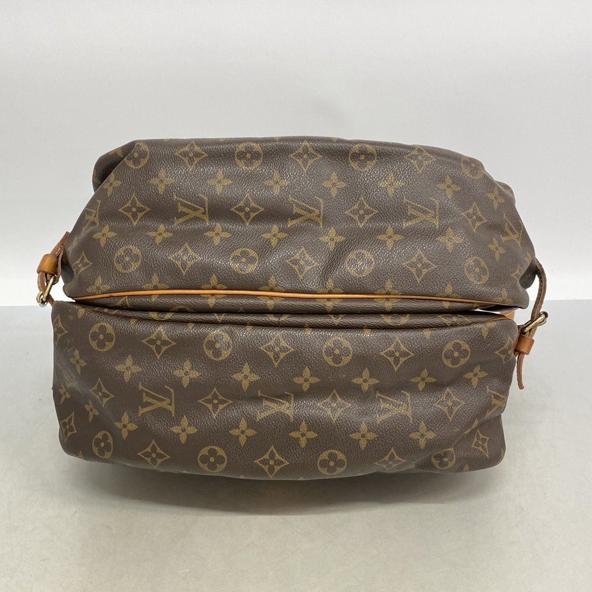 Louis Vuitton Shoulder Bag Monogram Saumur 35 Brown — view 3