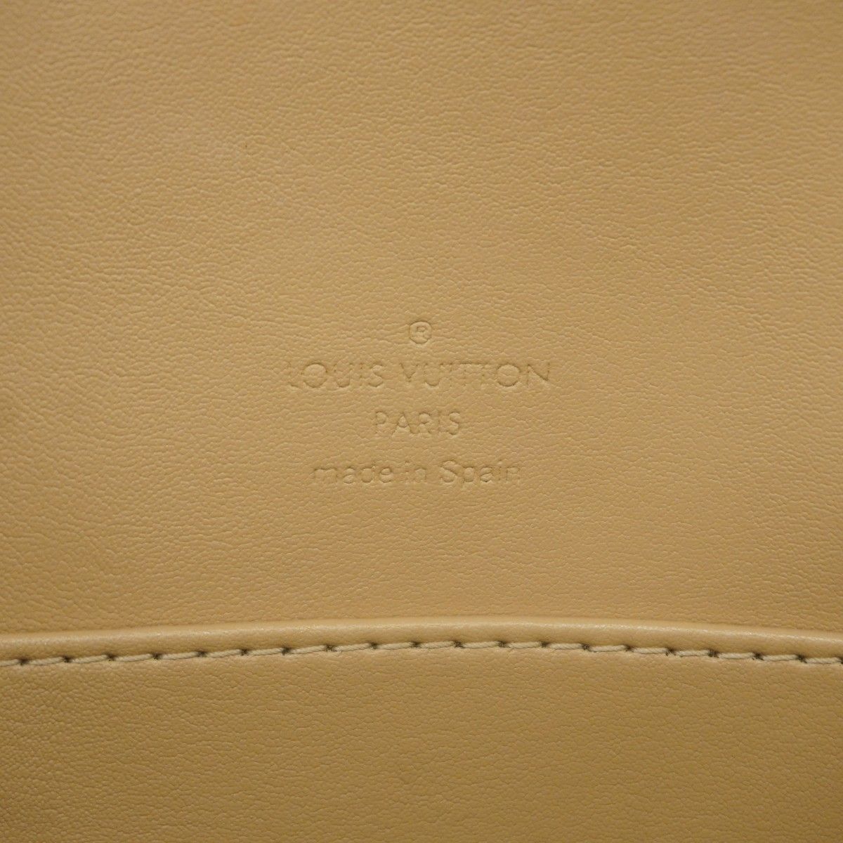 Louis Vuitton Shoulder Bag Vernis Thompson Street Beige — view 5