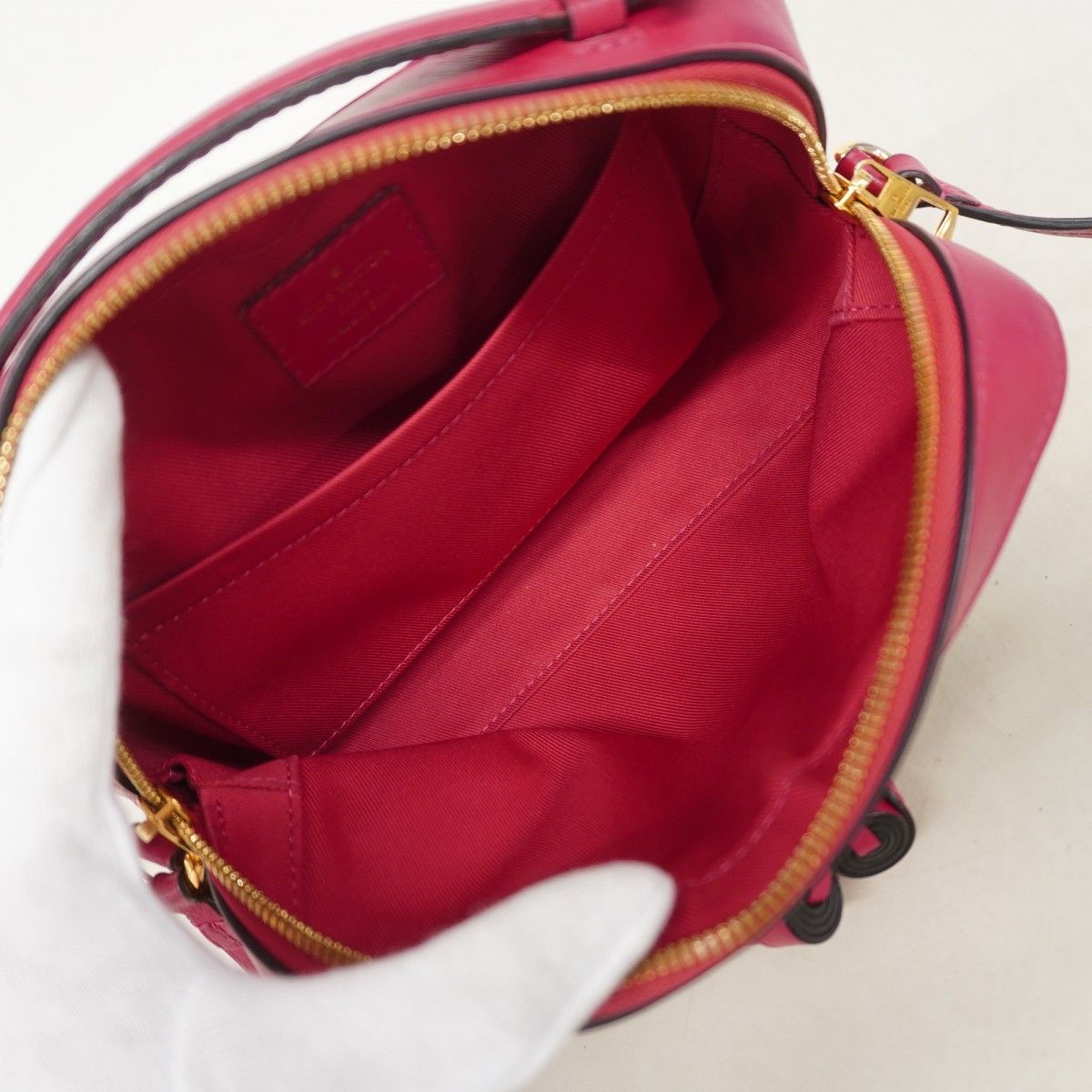 Louis Vuitton Handbag Monogram Saintonge Brown Frisia 2-Way — view 4