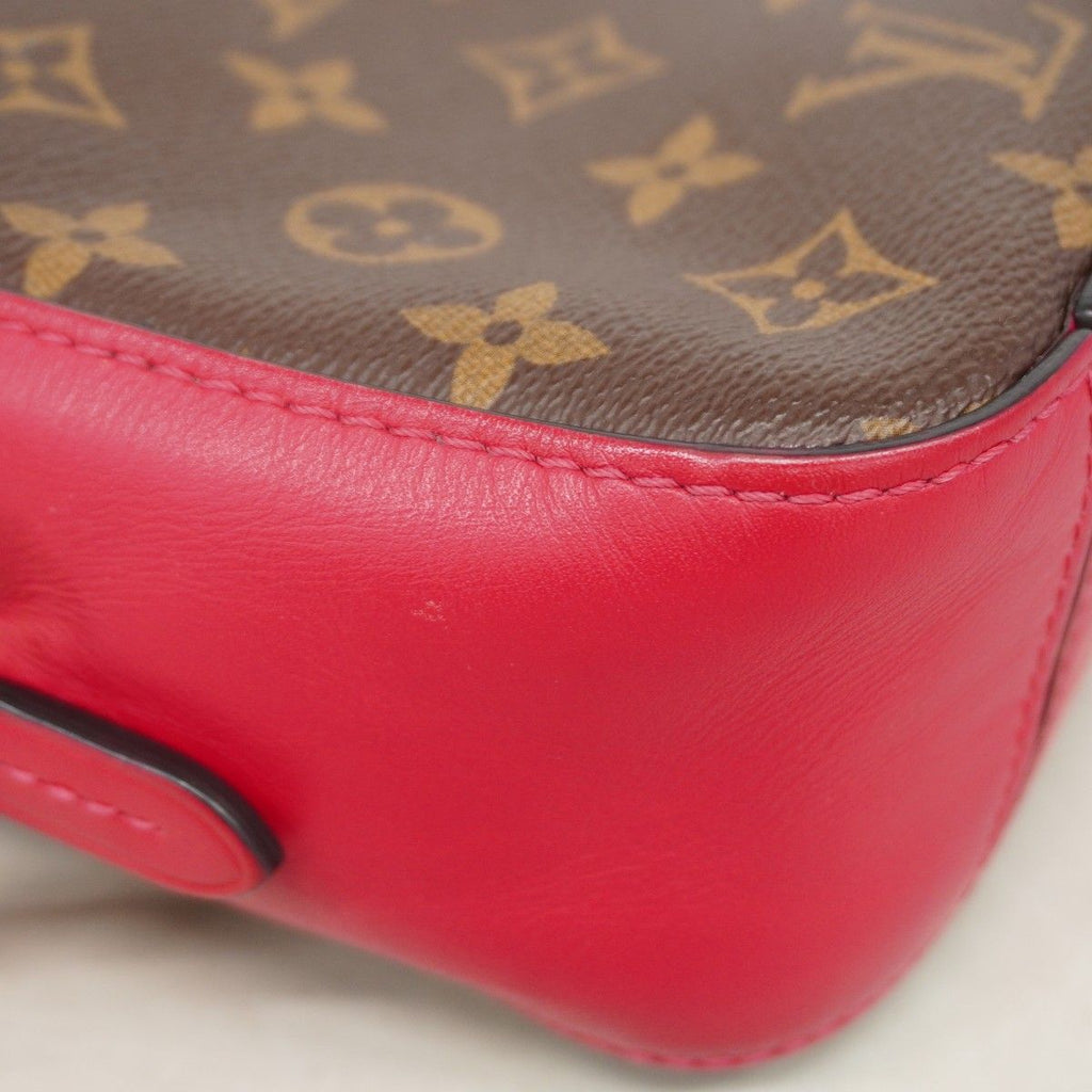 Louis Vuitton Handbag Monogram Saintonge Brown Frisia 2-Way — view 6