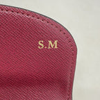 Louis Vuitton Coin Case Monogram Porte-Monnaie Rosalie Brown Fuchsia — view 5