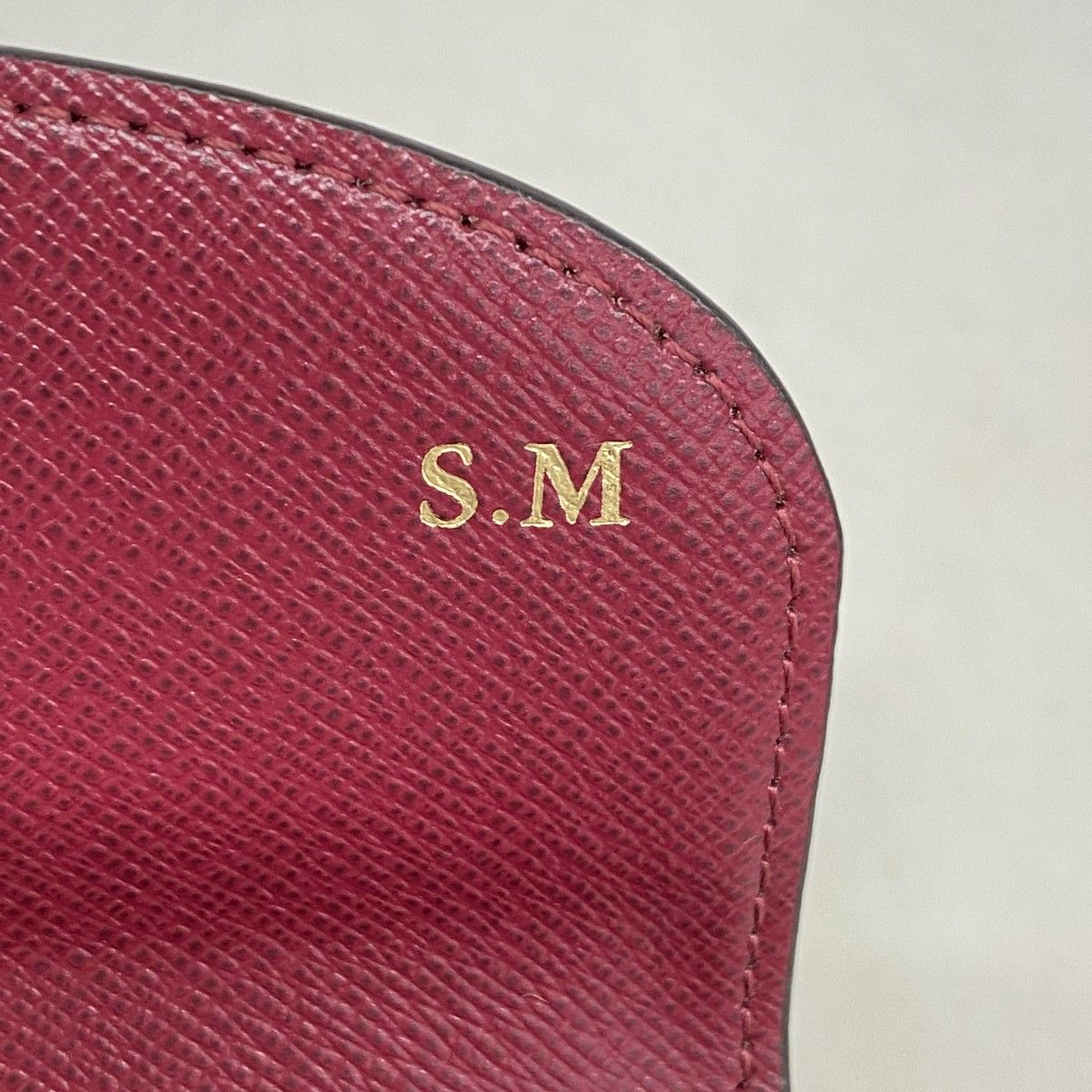 Louis Vuitton Coin Case Monogram Porte-Monnaie Rosalie Brown Fuchsia — view 5