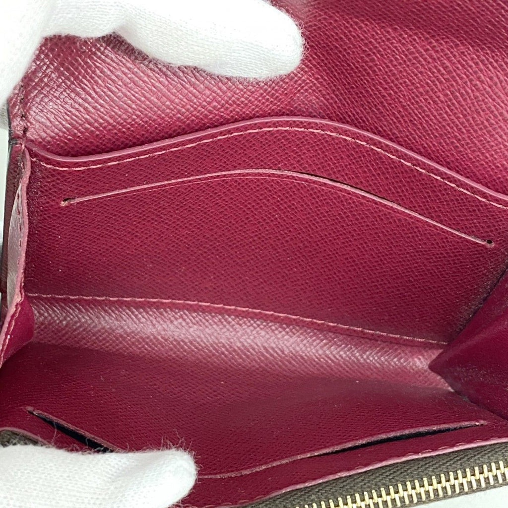 Louis Vuitton Coin Case Monogram Porte-Monnaie Rosalie Brown Fuchsia — view 3