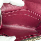 Louis Vuitton Coin Case Monogram Porte-Monnaie Rosalie Brown Fuchsia — view 3