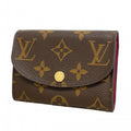 Louis Vuitton Coin Case Monogram Porte-Monnaie Rosalie Brown Fuchsia