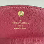Louis Vuitton Coin Case Monogram Porte-Monnaie Rosalie Brown Fuchsia — view 4