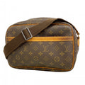 Louis Vuitton Shoulder Bag Monogram Reporter PM Brown
