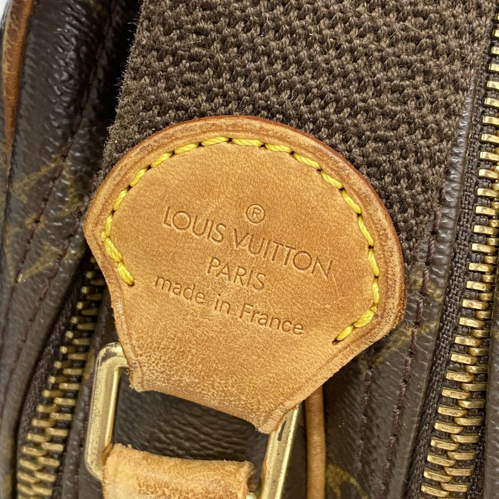 Louis Vuitton Shoulder Bag Monogram Reporter PM Brown — view 5