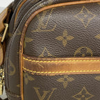 Louis Vuitton Shoulder Bag Monogram Reporter PM Brown — view 8