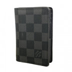 Louis Vuitton Card Case Damier Graphite Organizer de Poche Black Gray