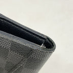 Louis Vuitton Card Case Damier Graphite Organizer de Poche Black Gray — view 5