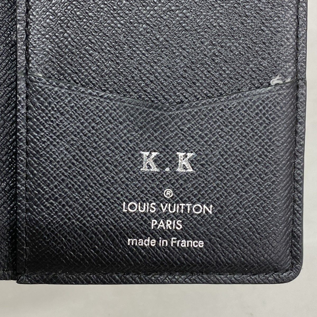 Louis Vuitton Card Case Damier Graphite Organizer de Poche Black Gray — view 4