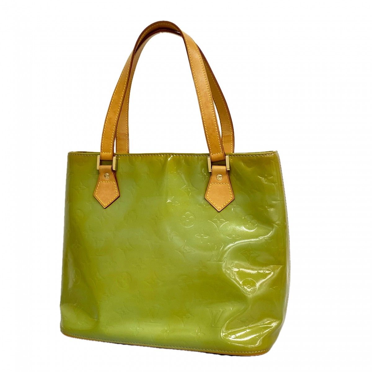 Louis Vuitton Tote Vernis Houston Baby Blue