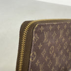 Louis Vuitton Wallet Monogram Mini Lin Zippy Ebene — view 6