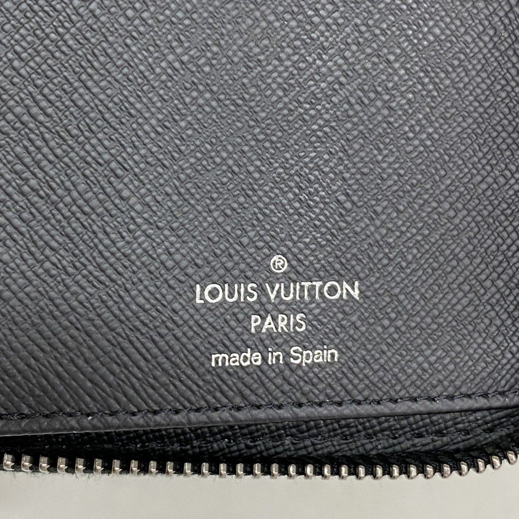Louis Vuitton Wallet Monogram Eclipse Zippy Vertical Black — view 4