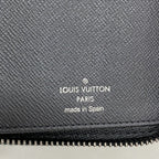 Louis Vuitton Wallet Monogram Eclipse Zippy Vertical Black — view 4