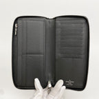 Louis Vuitton Wallet Monogram Eclipse Zippy Vertical Black — view 3