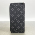 Louis Vuitton Wallet Monogram Eclipse Zippy Vertical Black — view 8