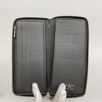 Louis Vuitton Wallet Monogram Eclipse Zippy Vertical Black — view 3