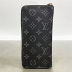 Louis Vuitton Wallet Monogram Eclipse Zippy Vertical Black — view 8