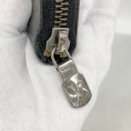 Louis Vuitton Wallet Monogram Eclipse Zippy Vertical Black — view 7