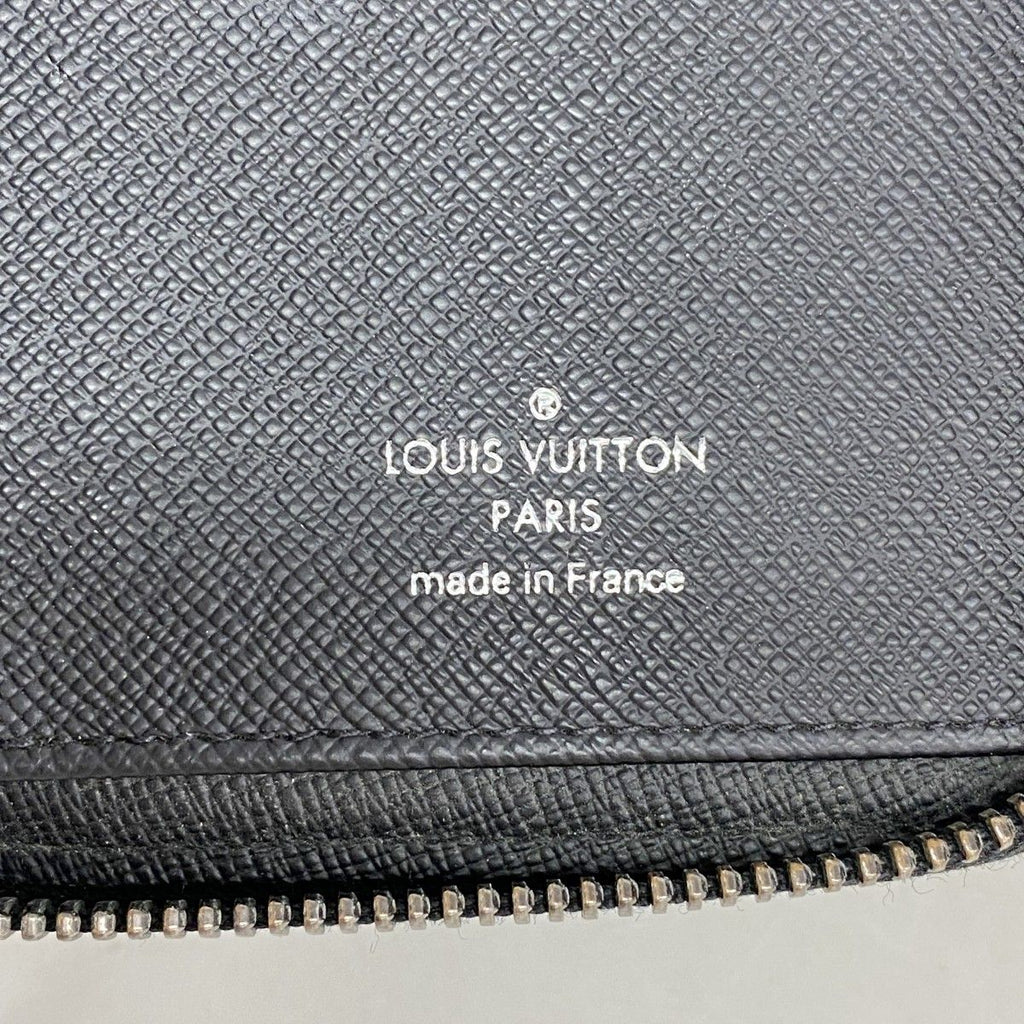 Louis Vuitton Wallet Monogram Eclipse Zippy Vertical Black — view 4
