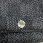 Louis Vuitton Key Case Damier Graphite Multicles 6 Black Gray Key Holder — view 6
