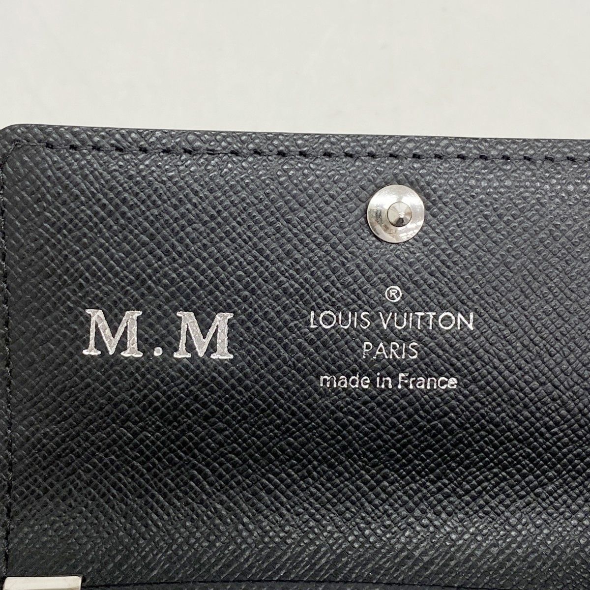 Louis Vuitton Key Case Damier Graphite Multicles 6 Black Gray Key Holder — view 4