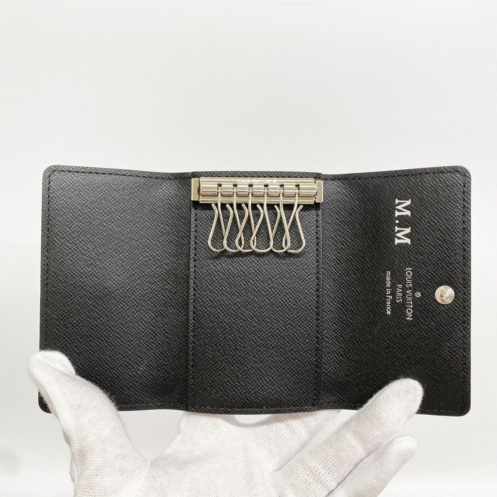 Louis Vuitton Key Case Damier Graphite Multicles 6 Black Gray Key Holder — view 3